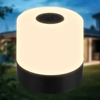 B.K.Licht - Mini LED Tischlampe kabellos IP44 mit Touch,