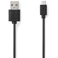 Nedis USB 2.0 1.00m Schwarz