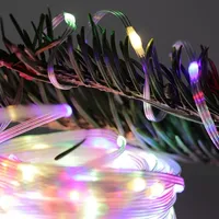 FHS International FHS LED-Lichterkette 100 LED multicolor