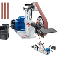 Vevor Bandschleifmaschine, 3-in-1-Bandschleifer Schleifer 1828,8x50,8mm VFD, 1500W