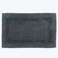 Homescapes Badematte Grau 50 x 80 cm