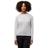 Jack Wolfskin Vonnan Langarm-t-shirt - Cool Grey - S