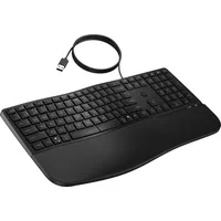 HP 480 Comfort Wired Keyboard-GR (P) (DE, Kabelgebunden),