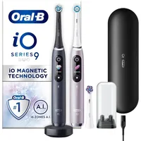 Oral-B Elektrische Zahnbürste iO9 Duo Black Onyx / Rose