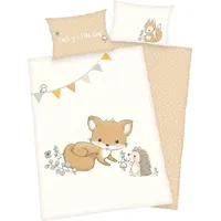 Baby Best Wende-Bettwäsche 100 x 135 cm... - Waldfreunde