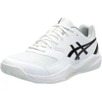 Asics Herren Gel-dedicate 8 Clay Sneaker, White/Black, 40