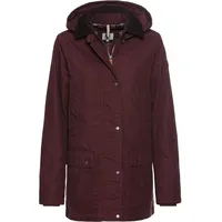 CAMEL ACTIVE Wachsjacke mit abnehmbarer Kapuze Dunkelrot, | 44