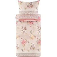 BASSETTI Hanami Bettwäsche + 1 Kissenhülle aus 100% Baumwollsatin