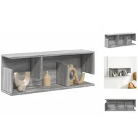 VidaXL Wandschrank 80x20x30 cm Grau Sonoma Holzwerkstoff