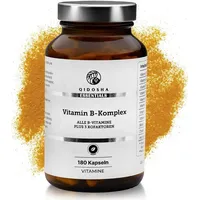 QIDOSHA Vitamin B Komplex bioaktiv mit Kofaktoren 180 g