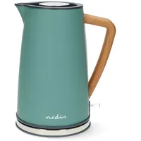 Nedis Wasserkocher 1.7 l Soft-Touch Grün Um 360 Grad