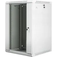 LANBERG WF01-6618-10S Rack 18U Wandmontiertes Regal (18 HE, 19
