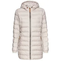 CAMEL ACTIVE Damen teXXXactive® Funktionsjacke aus recyceltem Polyester Mandel-Weiß,