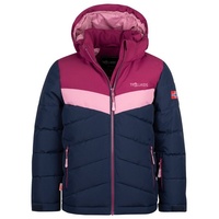 TROLLKIDS Gryllefjord Jacke - Navy / Plum / Mauve