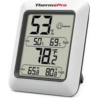ThermoPro TP50 digitales Thermo-Hygrometer Innen Thermometer Raumthermometer mit Aufzeichnung