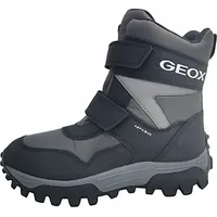 GEOX J Himalaya Boy B ABX Snow Boot, Anthracite/Black,