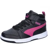Puma Rebound V6 Mid WTR AC+ PS Sneaker, Black-Magenta