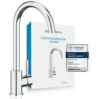 Bächlein Küchenarmatur Gleno (Chrom) Hochdruck, 360° schwenkbar