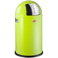 Wesco Pushboy junior Mülleimer in der Farbe lime grün,
