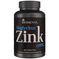 Biomenta Zink 50 – 365 Tabletten hochdosiert mit 50