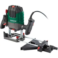 Parkside Oberfräse Set POF 1200 E4, mit 6 Fräsbits,