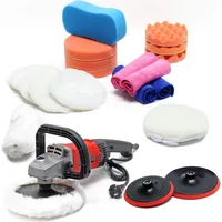 Wiltec Wiltec, Schleifmaschine + Poliermaschine, Poliermaschine Set (Exzenterpolierer, 1200