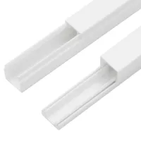 VidaXL Installationsrohre 30x15 mm 10 m PVC
