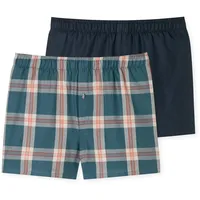 SCHIESSER Jungen Web-Boxershorts, 2er Pack