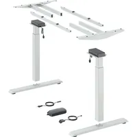 Hettich Elektro-Tischgestell, 1.200x2000mm,Steelforce Pro 370 SLS, 9309753,weiß