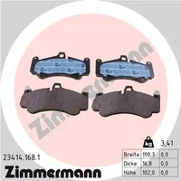 ZIMMERMANN Bremsbelagsatz, Scheibenbremse