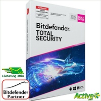 BitDefender Total Security 2025 ESD 5 Geräte 18 Monate