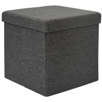 Dune Design DuneDesign Faltbarer Sitzhocker 38cm Fußhocker Polsterhocker mit