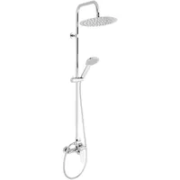 NOVASERVIS Tina - Duschset mit Armatur, Duschanschluss oben, chrom