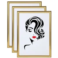 Ideal Trend Bilderrahmen Classic gold 20x30 cm 3er Set
