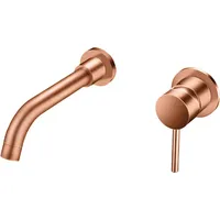 Aloni 2-Loch-Waschtischbatterie Kupfer gebürstet