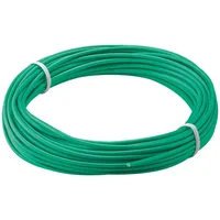 Goobay Kupferlitze isoliert, 1x0,14mm, 10m / Farbe: Grün
