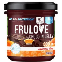 ALLNUTRITION Frulove Choco In Jelly, 300 g Glas, Orange