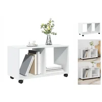 VidaXL Rollschrank Weiß 72x33x42,5 cm Holzwerkstoff