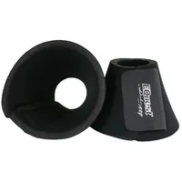 EQuest Hufglocke Neopren, 2er Set, schwarz - M -