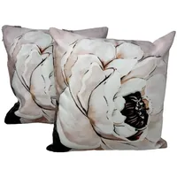 Jet-Line Jet-Line® 2-er Deko Kissen Set Rose 40x40 cm