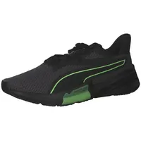Puma Herren PWRFrame TR Gymnastikschuh, Black-Fizzy Lime, 42.5 -