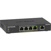 Netgear GS305P 5 Ports (4-Port PoE+) Unmanaged