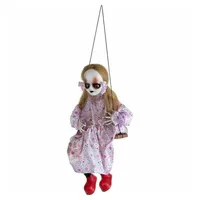 Mom Psychopathisches Mädchen Mit Schaukel Mit Ton Licht Und