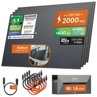 Solarway All In One Balkonkraftwerk 2000 W / 800