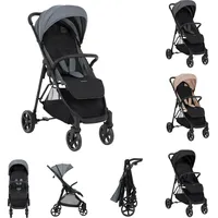 KIKKABOO Kinderwagen, - Light Grey - One Size