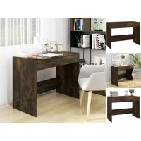 VidaXL Schreibtisch Räuchereiche 101x50x76,5 cm Holzwerkstoff