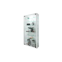VCM Wandvitrine Vitrosa weiß | Maße: cm B. 59