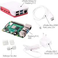 BerryBase Raspberry Pi 4 Computer Modell B, 4GB RAM