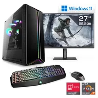 CSL Gaming PC, AMD Ryzen 7 7800X3D, 5600 MHz,