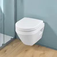 Villeroy & Boch Architectura Wand-WC mit TwistFlush[e3], Ausführung kurz,